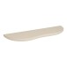 Wandboard >Botta< in Beige, MDF - 57x2,5x19cm (BxHxT)