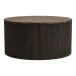Couchtisch >Rota< in Dunkelbraun / Marmor-Dekor, MDF - 40x80cm (HxD)