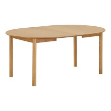 Kulissen-Esstisch >Bundaberg< (ausziehbar) Eiche, MDF, Dekor - 75/120/170/220x75x120cm (BxHxT)