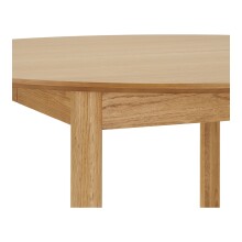 Kulissen-Esstisch >Bundaberg< (ausziehbar) Eiche, MDF, Dekor - 75/120/170/220x75x120cm (BxHxT)