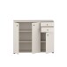 Sideboard >TEMPRA2< in Sand - 108,8x85,5x34,8cm (BxHxT)