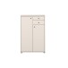 Hochkommode >TEMPRA2< in Sand - 73,7x111,1x34,8cm (BxHxT)