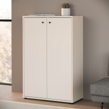 Kommode >TEMPRA2< in Sand - 73,7x111,1x34,8cm (BxHxT)