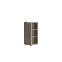 Hängeschrank >ALICE SPRINGS< in Taupe - 39,8x72x23,8cm (BxHxT)