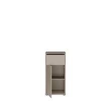 Badkommode >ALICE SPRINGS< in Taupe - 39,8x83,1x34,9cm (BxHxT)