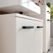 Waschbeckenunterschrank >VERIS< in Sand - 68,6x62x34,8cm (BxHxT)