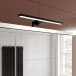 Badezimmerspiegelschrank >VERIS< in Sand / Spiegel - 68,6x68,1x20cm (BxHxT)