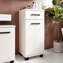 Badkommode >VERIS< in Sand - 40,2x90,8x34,8cm (BxHxT)