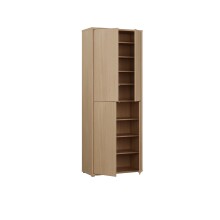 Schuhschrank >ALICE SPRINGS< in Elegancia Eiche Dekor - 74,5x191,9x34,9 (BxHxT)