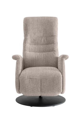Relaxsessel >Lavina< 3-stufig verstellbar, Herzwaage-Funktion, in beige - 72x118x85 (BxHxT)