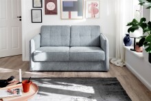 Schlafsofa >Mariya< Liegefläche 120x198 cm, mint - 147x89x87cm (BxHxT)