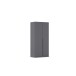Drehtürenschrank >Alba< in grau metallic, Holzwerkstoff - 91x197x56cm (BxHxT)