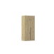 Drehtürenschrank >Alba< inkl. Schubladen, Eiche Artisan Dekor - 91x197x54 (BxHxT)