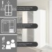Drehtürenschrank >Alba< inkl. Schubladen, Eiche Artisan Dekor - 181x197x54 (BxHxT)
