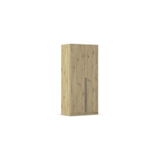 Drehtürenschrank >Alba< in Eiche Artisan Dekor...