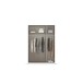 Drehtürenschrank >Alba< in Eiche Artisan Dekor - 136x197x54 (BxHxT)