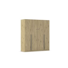 Drehtürenschrank >Alba< in Eiche Artisan Dekor...