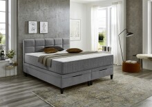 Boxspringbett >TraumZeit< inkl. wendbare 7 Zonen...
