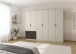 Drehtürenschrank >Koda< in champagner / Atlantic Oak dunkel - 271x210x54 (BxHxT)