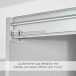 Schwebetürenschrank >Elara< in grau metallic / Glas basalt - 271x210x62 (BxHxT)