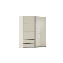 Schwebetürenschrank >Elara< in champagner /...