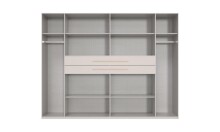 Drehtürenschrank >DIGIT< in KASCHMIR / DORENA EICHE DEKOR - 270x208x58cm (BxHxT)