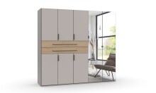 Drehtürenschrank >DIGIT< KASCHMIR / EICHE...