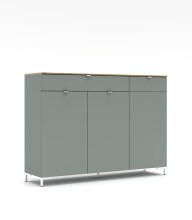 Sideboard >Bari< (inkl. Füße) in Schilf...
