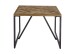 Couchtisch >Lola< 2er Set aus Teakholz&Metall im Industrial Design - 60x45x60cm (B/H/T)