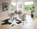 Esstisch >Joe< in Teak, schwarz, Teak, Metall - 111x78x108cm (BxHxT)