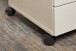 Rollcontainer >Glenn< in Basalt / Artisan Eiche Dekor, MDF - 45x66x55cm (BxHxT)