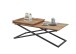 Couchtisch >Allround< in Akazie, Akazie massiv, Metall - 122x46x61cm (BxHxT)