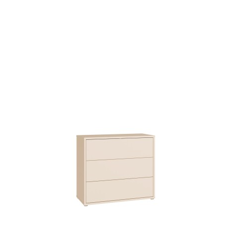 Kommode >ALICE SPRINGS< in Sandfarbig - 94,8x83,1x41,5cm (BxHxT)