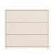 Kommode >ALICE SPRINGS< in Sandfarbig - 94,8x83,1x41,5cm (BxHxT)