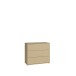 Kommode >ALICE SPRINGS< in Buttergelb - 94,8x83,1x41,5cm (BxHxT)