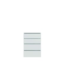 Schubkastenkommode >ALICE SPRINGS< in Secret grey - 74,5x99,1x34,9cm (BxHxT)