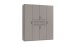 Drehtürenschrank >DIGIT< in SAHARAGRAU - 180x208x58cm (BxHxT)
