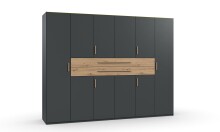 Drehtürenschrank >DIGIT< in GRAFIT - ARTISAN...
