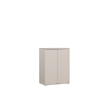 Kommode >ALICE SPRINGS< in sandfarbig - 74,5x99,1x41,5cm (BxHxT)
