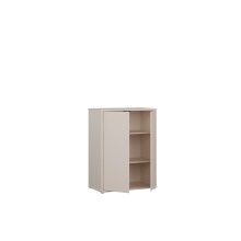 Kommode >ALICE SPRINGS< in sandfarbig - 74,5x99,1x41,5cm (BxHxT)