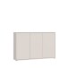 Sideboard >ALICE SPRINGS< in Sandfarbig - 154,2x99,1x34,9cm (BxHxT)
