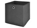 Faltbox >One< (4er-Set) in anthrazit, Polypropylen - 32x32x32cm (BxHxT)
