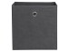 Faltbox >One< (4er-Set) in anthrazit, Polypropylen - 32x32x32cm (BxHxT)