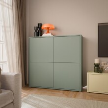 Highboard >ALICE SPRINGS< in Salbei -...
