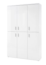 Schuhschrank >Lincoln< 20 Böden, Weiß,...