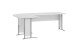 Eckschreibtisch >Clermont< in weiss Dekor, Holzwerkstoff - 220x73x170cm (BxHxT)
