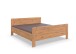 Bett >NADJA< in ARTISAN EICHE NACHBILDUNG - 188x85x207cm (BxHxT)