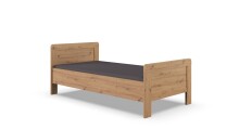 Bett >NADJA< in ARTISAN EICHE NACHBILDUNG -...
