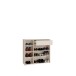 Schuhkommode >ALICE SPRINGS< in Sand - 109,2x99,1x34,9cm (BxHxT)