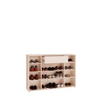 Schuhkommode >ALICE SPRINGS< in Sand - 143,9x99,1x34,9cm (BxHxT)